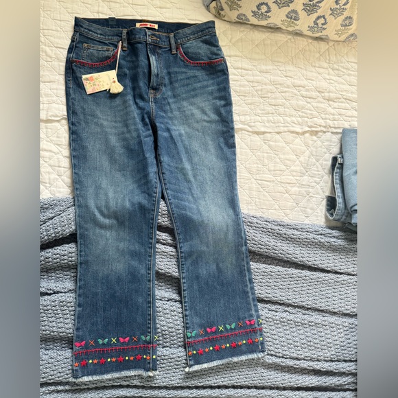 Johnny Was THE CROPPED BABY BOOT JEAN ‑ AVERY - Picture 4 of 8